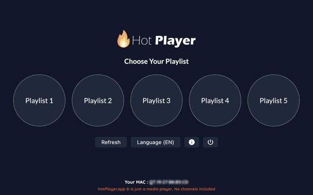 HOT PLAYER APP